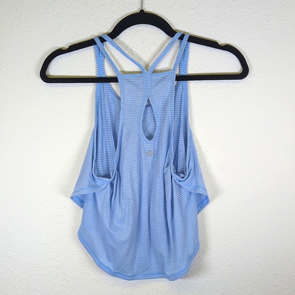 Lululemon On the Run Singlet blue Top - Picture 3 of 4